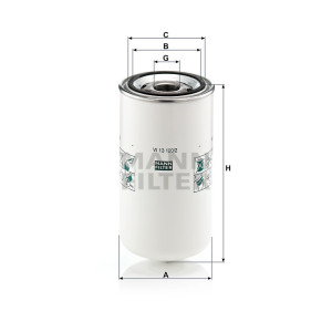 Фильтр масляный MANN-FILTER W 13 120/2